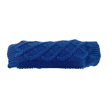 Huskimo Dog Jumper Diamond Cable Navy 46cm