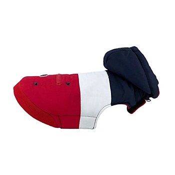 Huskimo Dog Coat Mount Buller Navy &amp; Red 60cm