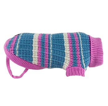 Huskimo Dog Jumper Ski Lodge Pink 46cm
