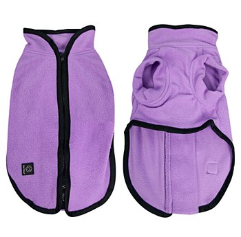 Pet One Dog Coat Fleece Jumpsuit Purple 55cm