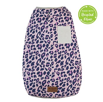 Kazoo Dog Coat Snuggie Purple Panther 53cm