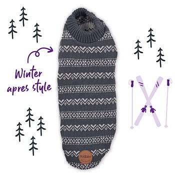 Kazoo Dog Coat Winter Wonder Jumper 46cm