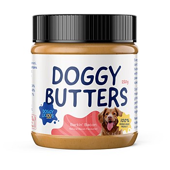 Doggylicious Doggy Butters Barkin' Bacon Butter Dog Treat 250g