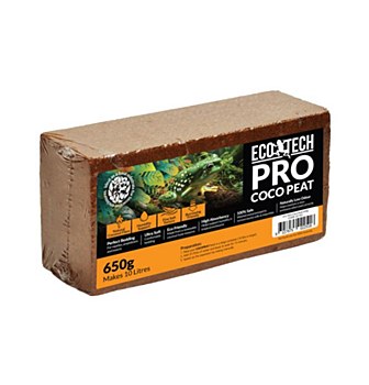 Eco Tech Pro Coco Peat 650g Compressed Terrarium Substrate