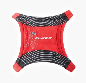 EzyDog Dogstar Flyer Red Dog Toy