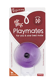 Yours Droolly Entertaineze Treat Ball Dog Toy Medium