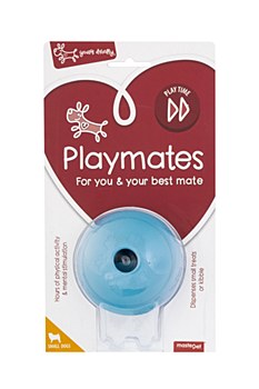 Yours Droolly Entertaineze Puzzle Ball Dog Toy Small
