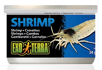 Exo Terra Shrimp Can 34g Reptile Food