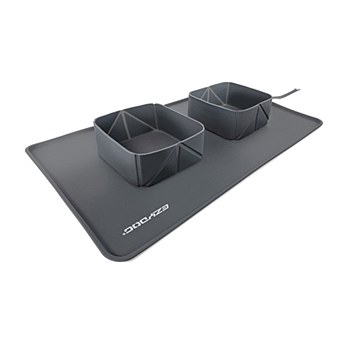 EzyDog Roll A Bowl Charcoal Travel Bowls