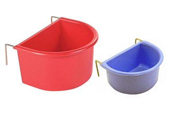 Cheeky Bird Bird Feeder Plastic D Cup Large (2 Pack)