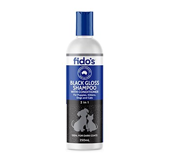 Fido's Black Gloss Shampoo for Dogs &amp; Cats 250ml