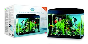 Blue Planet Tropical & Cold Water Classic 70 Litre Fish Tank - Mega Pet ...