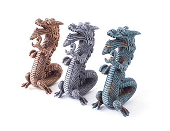 Kazoo Fish Tank Ornament Chinese Dragon Small