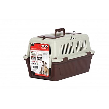 Furkidz Pet Carrier Brown