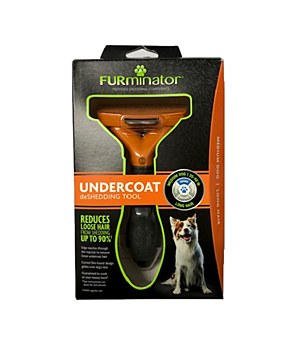 FURminator deShedding tool for Long Hair Medium Dogs