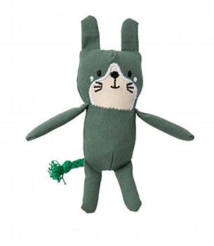 FuzzYard Life Rope Rabbit Myrtle Green Cat Toy
