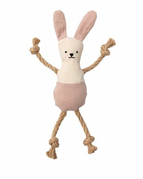 FuzzYard Life Rope Rabbit Pink Cat Toy