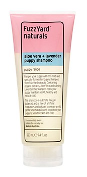 FuzzYard Puppy Shampoo Aloe Vera and Lavender 220ml
