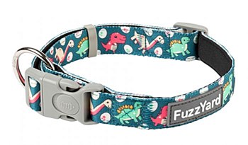 FuzzYard Dog Collar Dinosaur Land Large