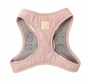FuzzYard Life Soft Cotton Soft Blush Medium Dog Harness