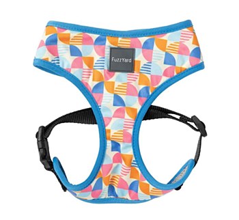 FuzzYard Dog Harness Fresh Zest Medium