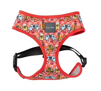 FuzzYard Dog Harness The Homies Medium
