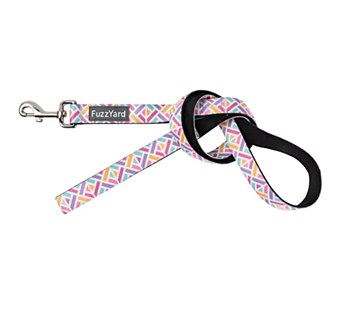 FuzzYard Dog Lead Bubblegum Burst Large