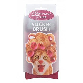 Trouble &amp; Trix Glamour Puss Cat Slicker Brush