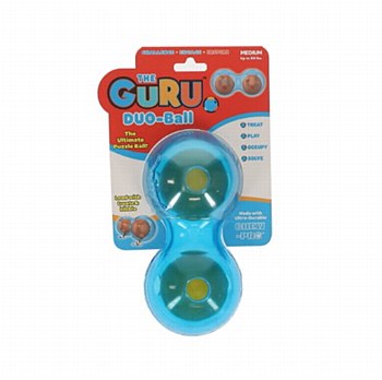 Guru Duo Ball Medium Dog Toy