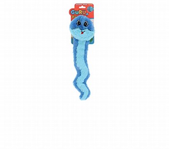 Guru Hide-A-Tail Bue Snake Medium Dog Toy