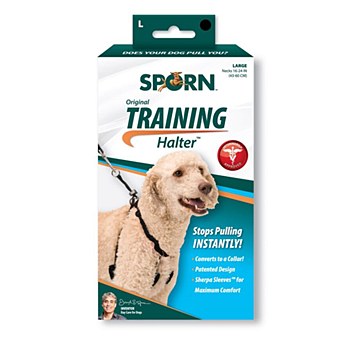 Sporn Training Halter Dog Harness Large Black