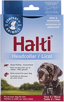 Company of Animals Halti Headcollar Size 5 Black