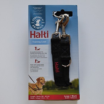 Company of Animals Halti Training Lead Large Black