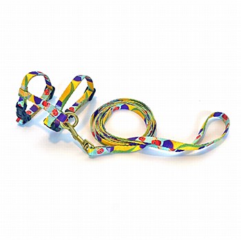 AniPal Gigi the Gouldian Finch Cat Harness &amp; Lead Extra Small