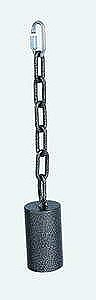 Heavy Duty Metal Pipe Tube Bell Bird Toy