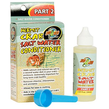 Zoo Med Hermit Crab Salt Water Conditioner 64ml
