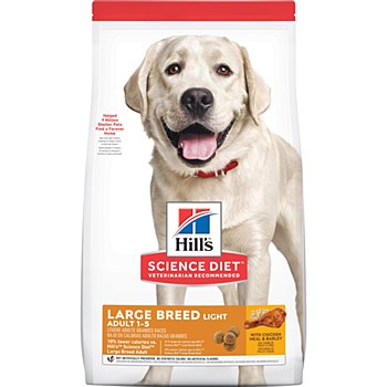 Hill's Science Diet Canine Light Adult Large Breed 12kg Dry Dog Food