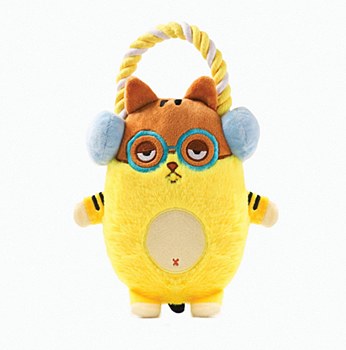 Hug Smart Melody Bros Cat Rope Dog Toy