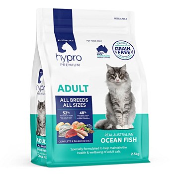 Hypro Premium Grain Free Ocean Fish 2.5kg Dry Cat Food