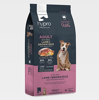 Hypro Premium Adult Lamb &amp; Brown Rice 20kg Dry Dog Food