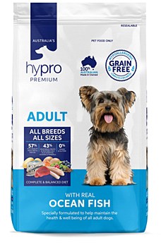 Hypro Premium Grain Free Adult Ocean Fish 20kg Dry Dog Food