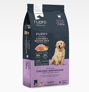 Hypro Premium Puppy Chicken &amp; Brown Rice 2.5kg Dry Dog Food