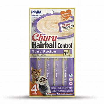 INABA Churu Hairball Control Tuna Recipe Cat Treat 56g