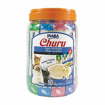 INABA Churu Tuna Varieties Cat Treats 56g (50 Pack)