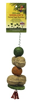 Birdie Peanut &amp; Melon Balls Small Bird Toy