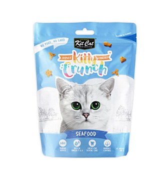 Kit Cat Kitty Crunch Seafood Cat Treats 60g