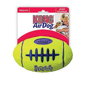 KONG Air Squeaker Football Dog Toy Large