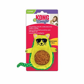 KONG Wrangler AvoCATo Cat Toy