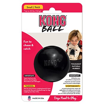 KONG Extreme Ball Rubber Dog Toy Small