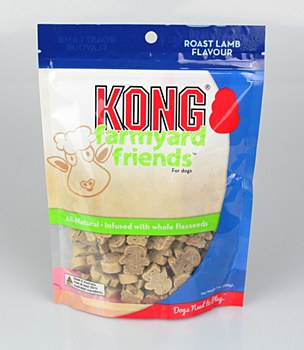 KONG Farmyard Friends Roast Lamb 200g Dog Treats